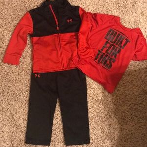 Under Armour Jacket & Pants & Shirt